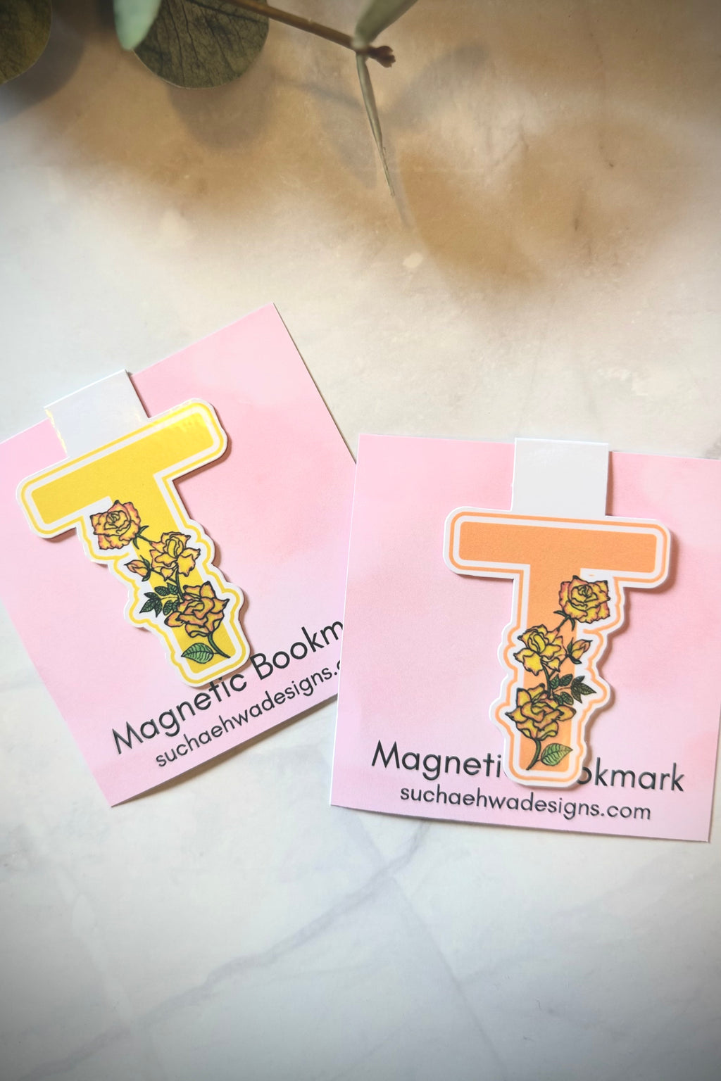 "T" Magnetic Bookmark