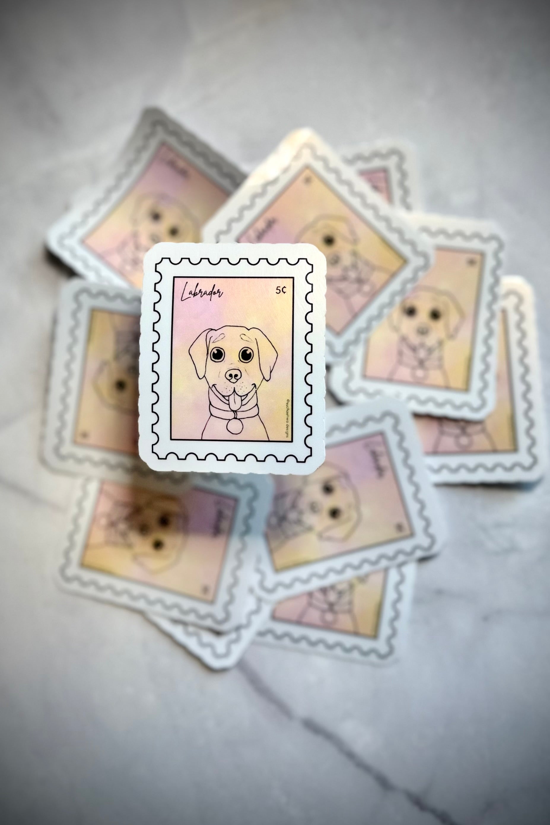 Stamp Stickers