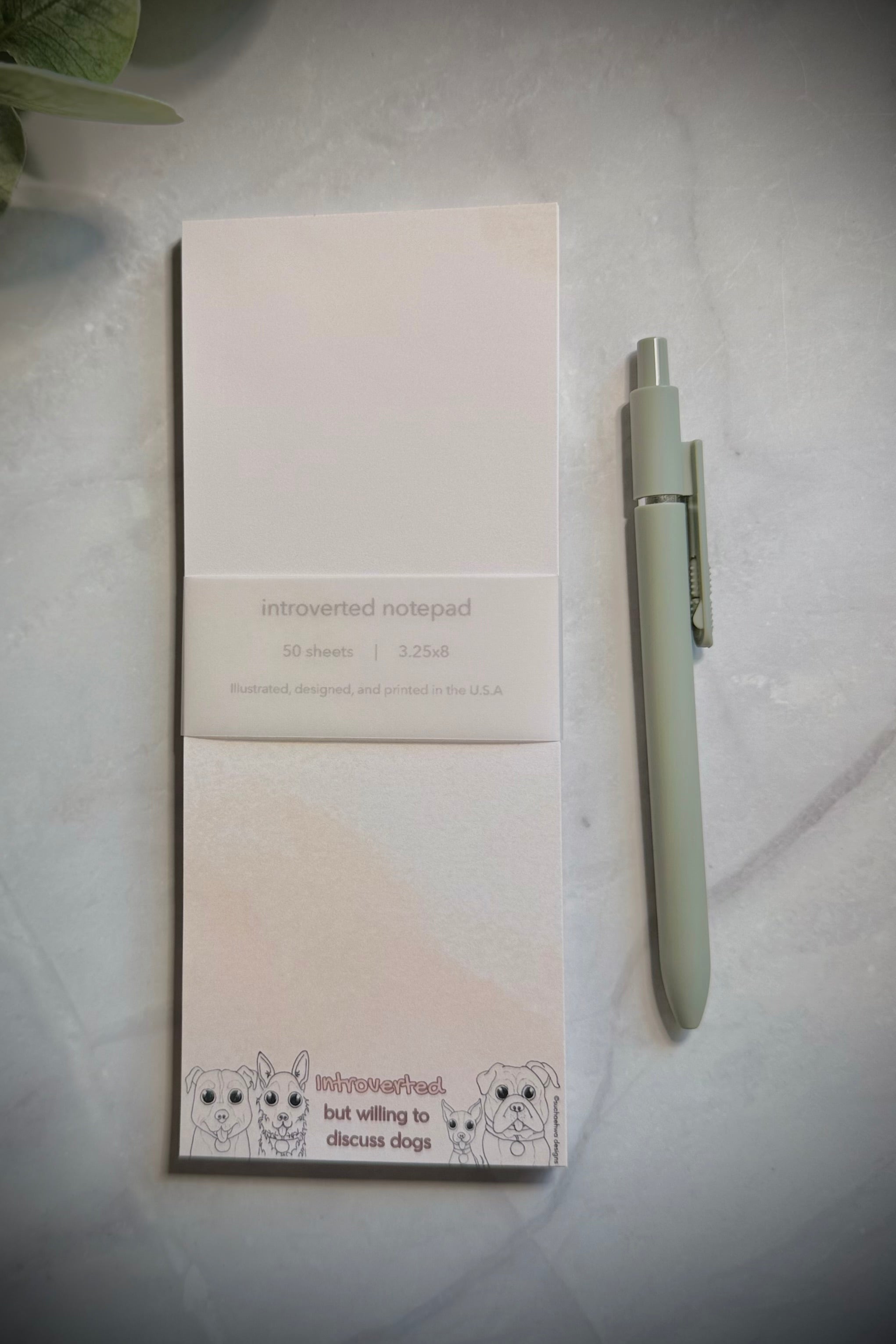 3.25x8 Notepad