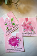 Floral Magnetic Bookmark