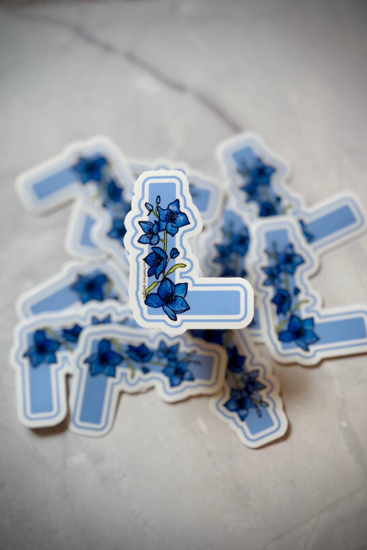 "L" Sticker