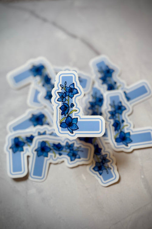 "L" Sticker