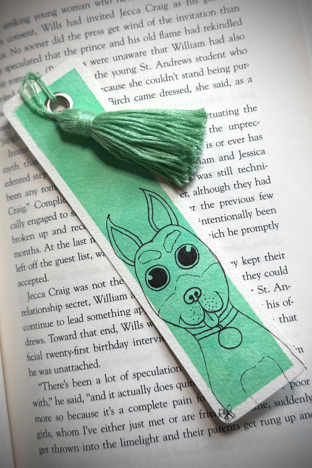 Dobermann Bookmark