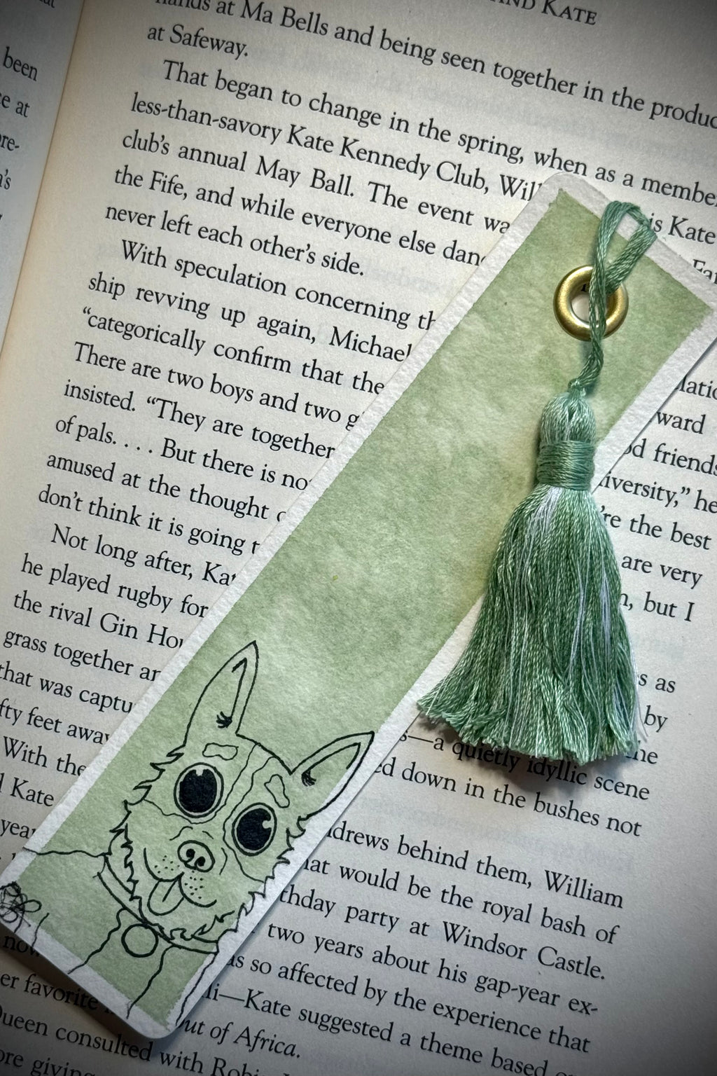 Corgi Bookmark