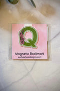 "Q" Magnetic Bookmark