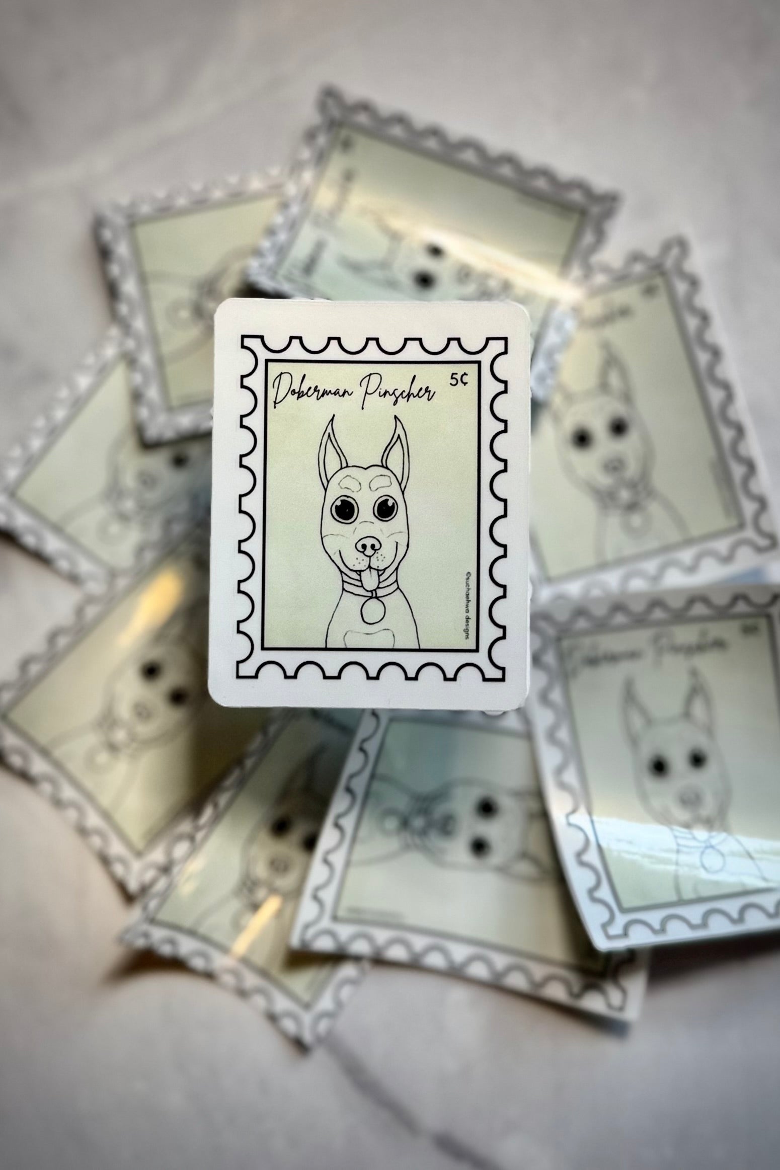 Stamp Stickers