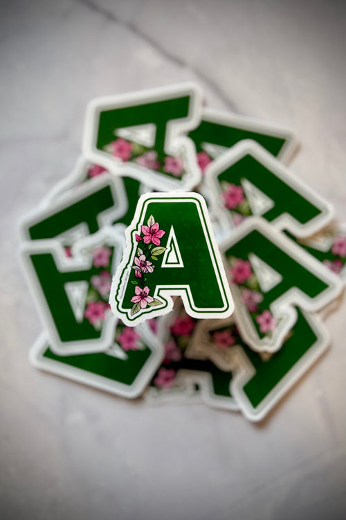 "A" Sticker