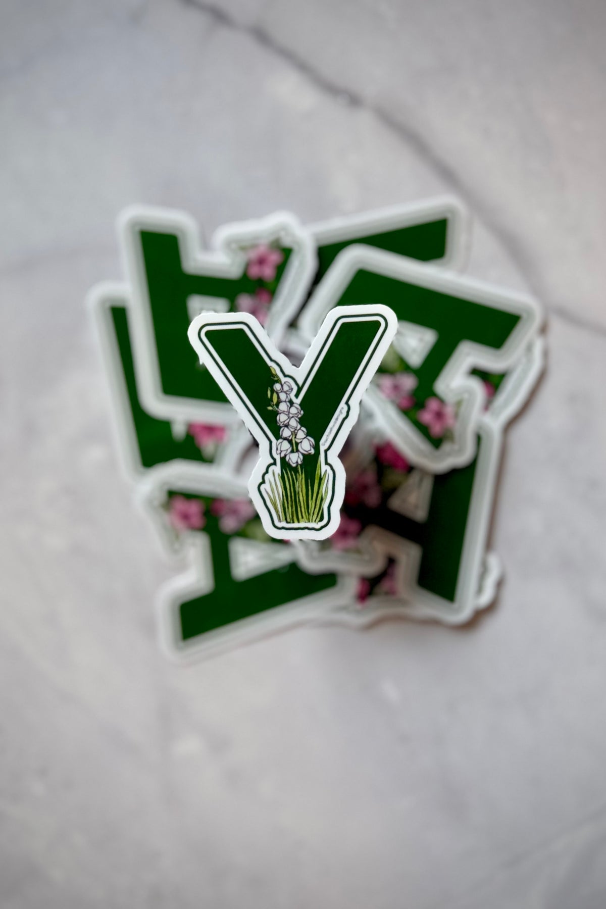"Y" Sticker