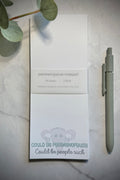 3.25x8 Notepad