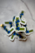 "L" Sticker