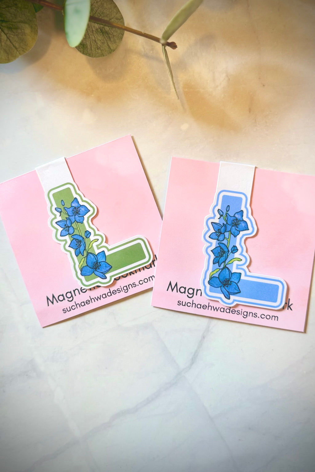 "L" Magnetic Bookmark