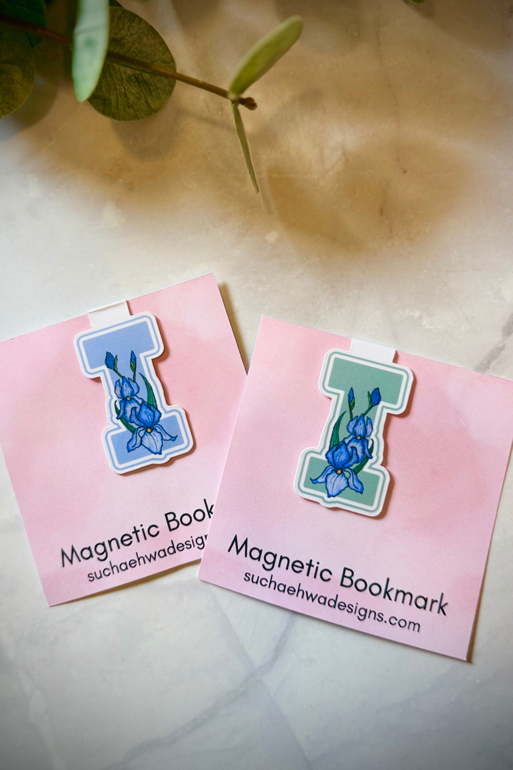 "I" Magnetic Bookmark