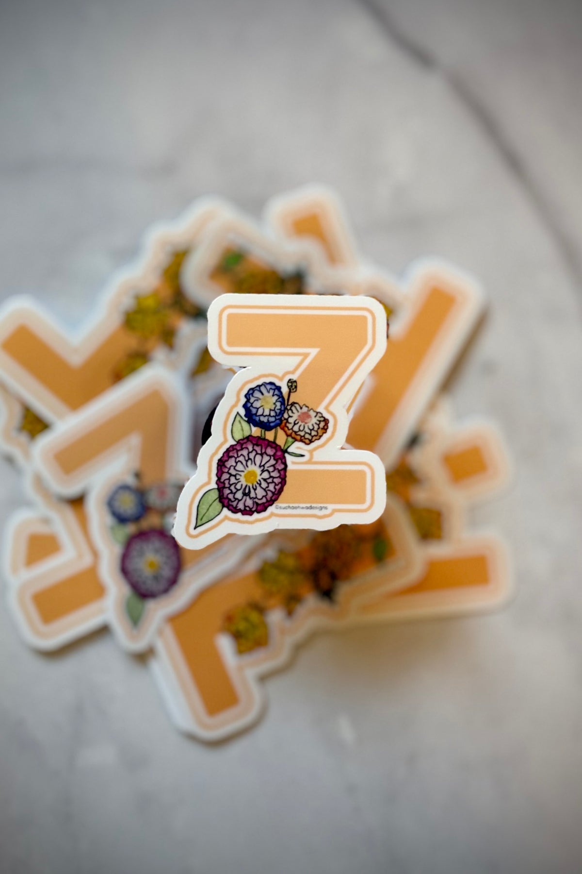 "Z" Sticker