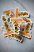 "T" Sticker