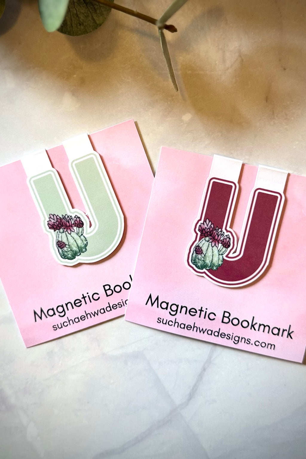 "U" Magnetic Bookmark