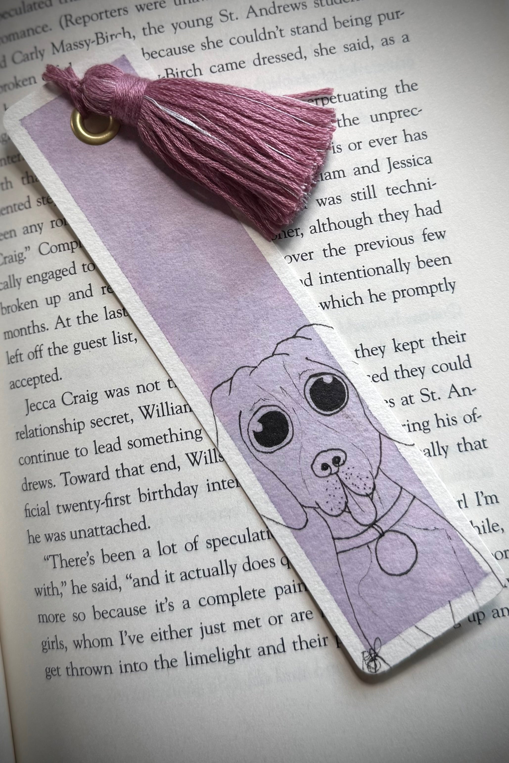 Beagle Bookmark