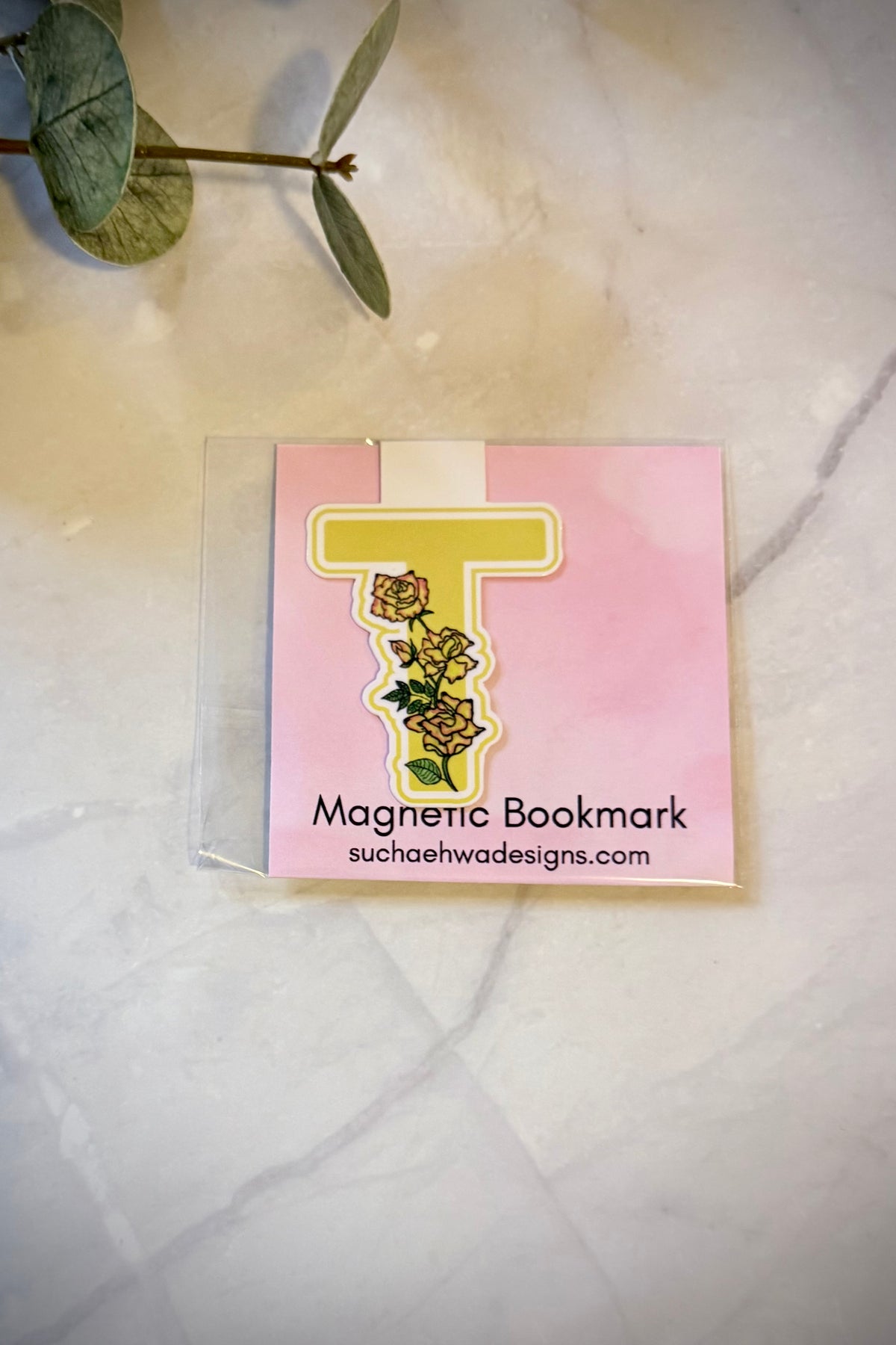 "T" Magnetic Bookmark