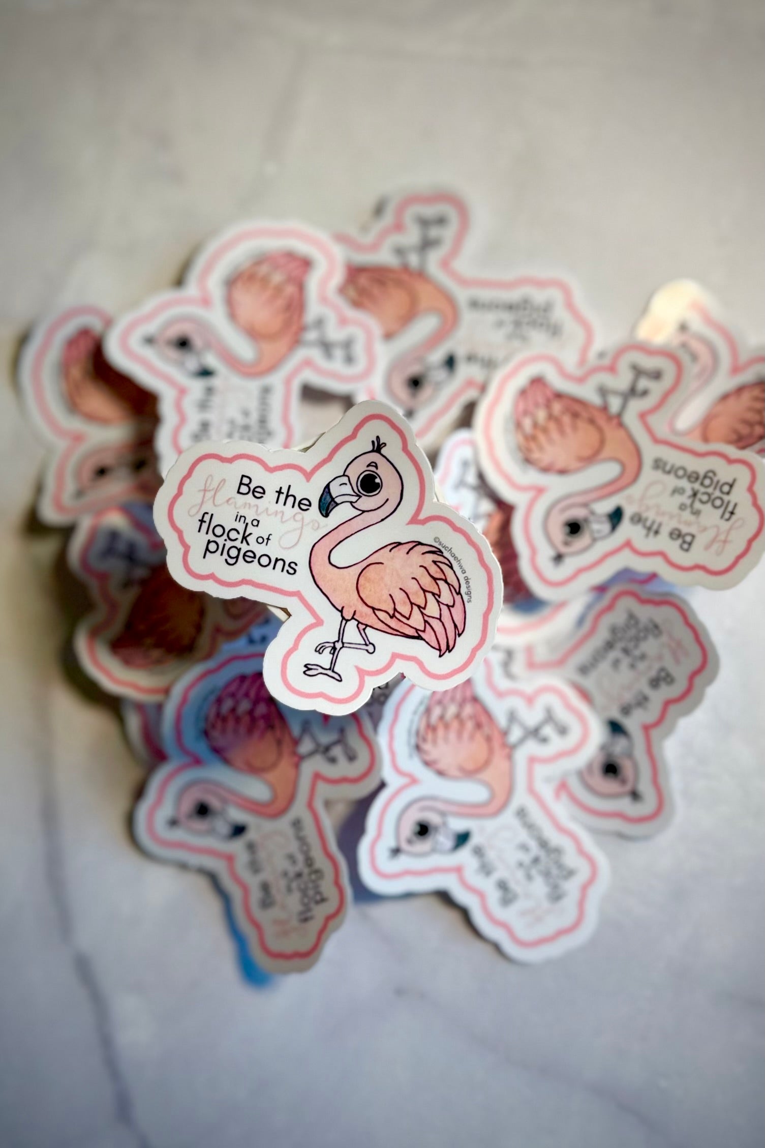 Flamingo Stickers