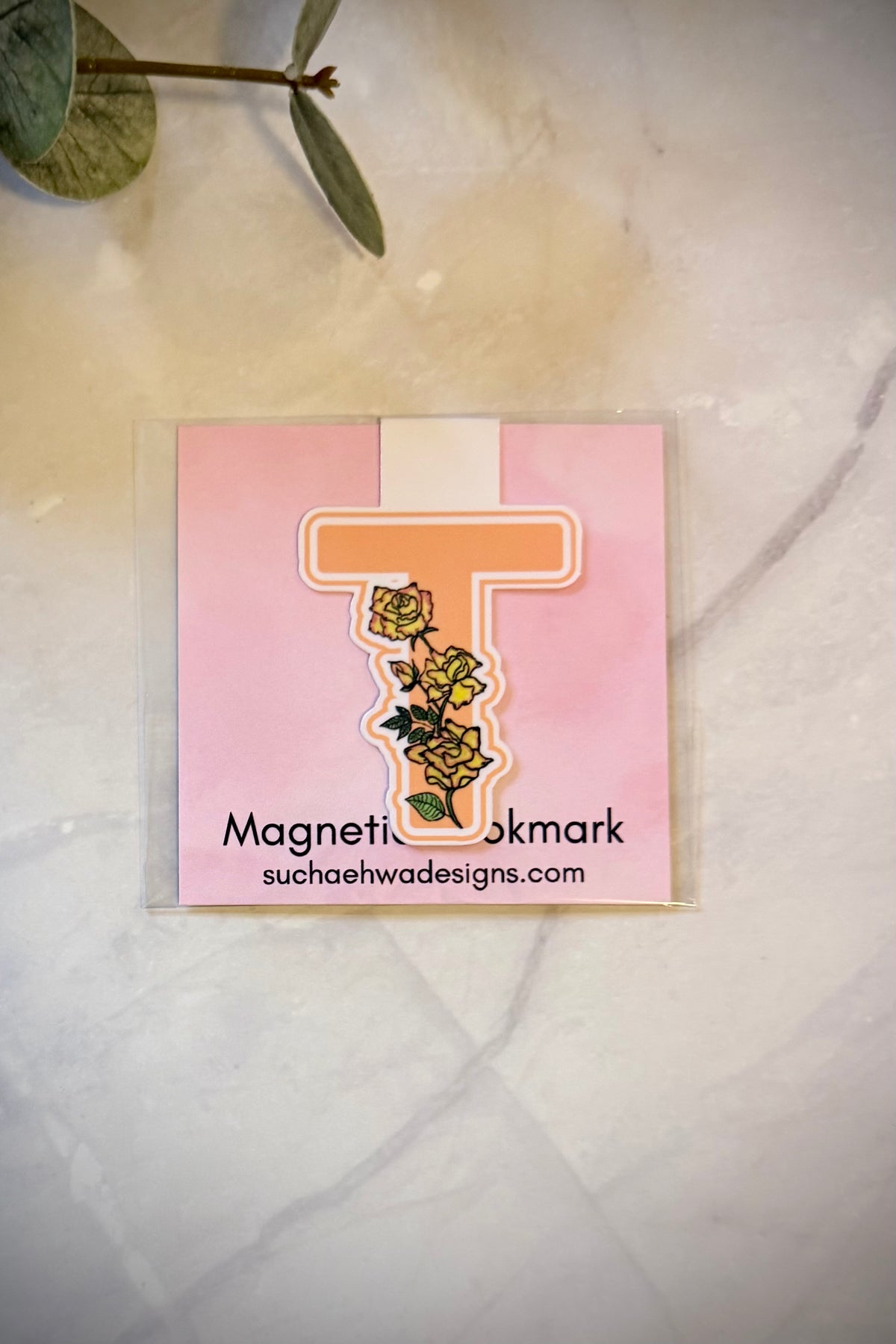 "T" Magnetic Bookmark