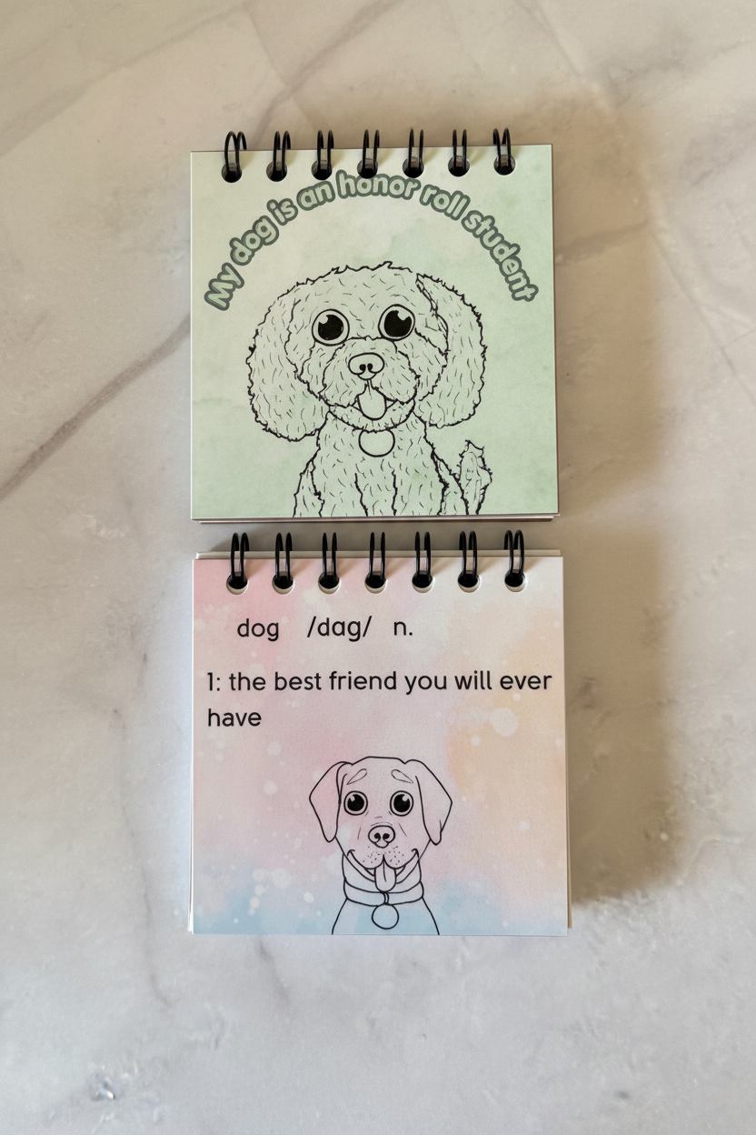 Vertical Stacked Notepads 2:3